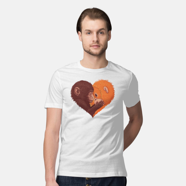 Punch Needs Cuddles-Mens-Premium-Tee-zybbhorn
