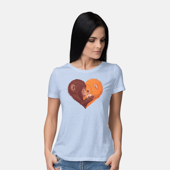 Punch Needs Cuddles-Womens-Basic-Tee-zybbhorn