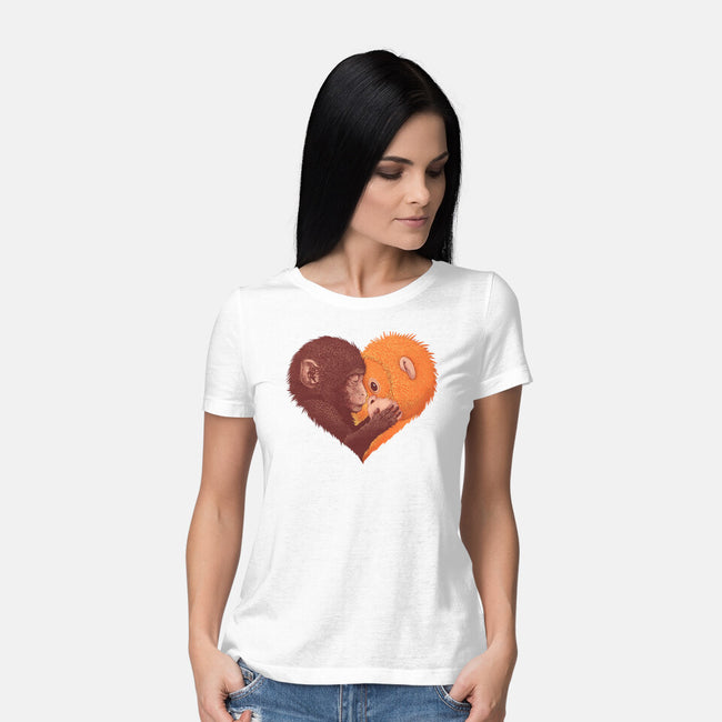 Punch Needs Cuddles-Womens-Basic-Tee-zybbhorn