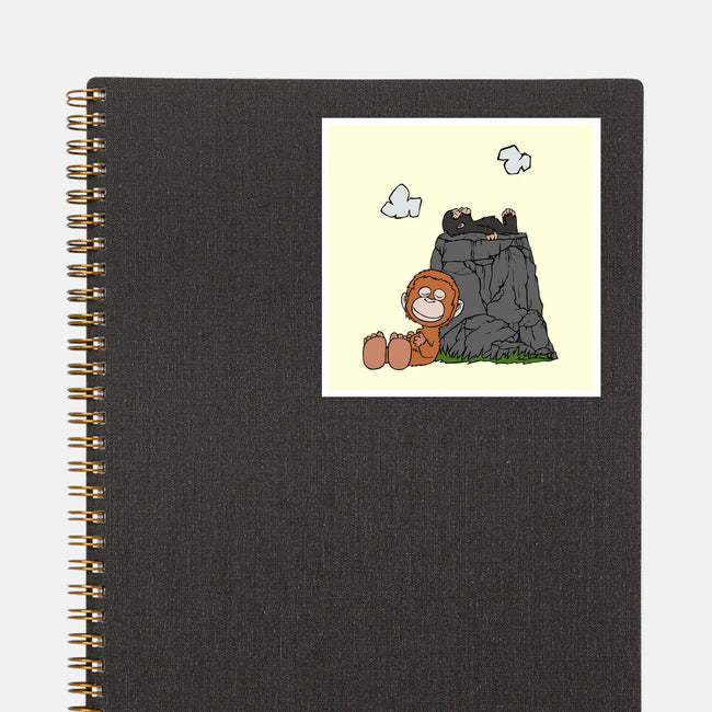 Sleeping Punch Kun-None-Glossy-Sticker-joerawks