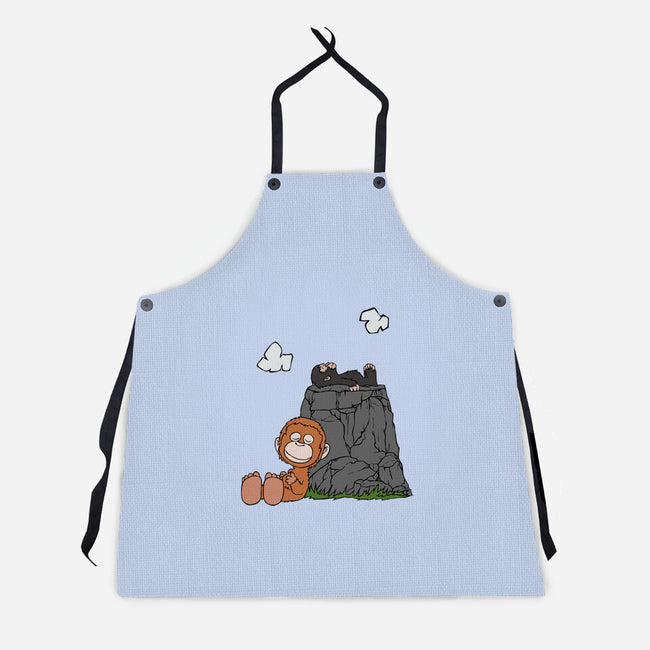 Sleeping Punch Kun-Unisex-Kitchen-Apron-joerawks
