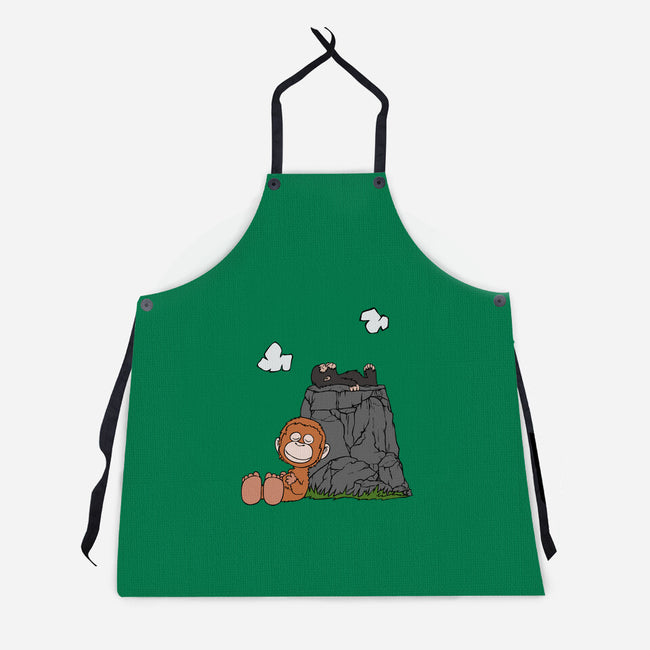 Sleeping Punch Kun-Unisex-Kitchen-Apron-joerawks