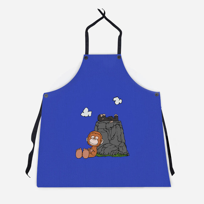 Sleeping Punch Kun-Unisex-Kitchen-Apron-joerawks