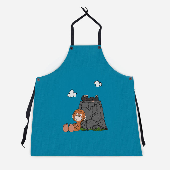 Sleeping Punch Kun-Unisex-Kitchen-Apron-joerawks