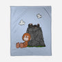 Sleeping Punch Kun-None-Fleece-Blanket-joerawks