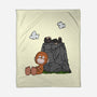 Sleeping Punch Kun-None-Fleece-Blanket-joerawks
