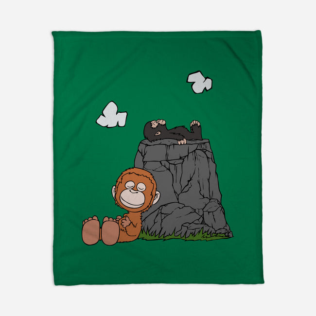 Sleeping Punch Kun-None-Fleece-Blanket-joerawks