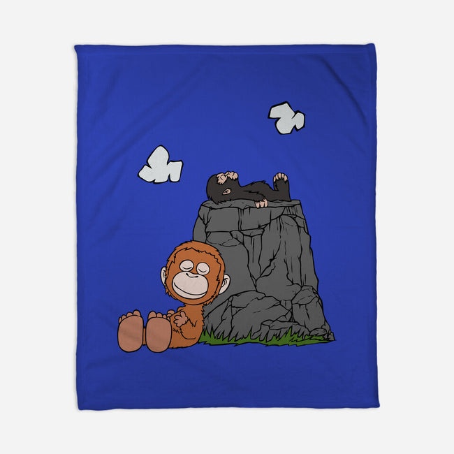 Sleeping Punch Kun-None-Fleece-Blanket-joerawks