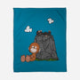 Sleeping Punch Kun-None-Fleece-Blanket-joerawks