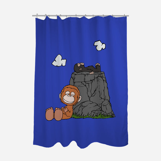 Sleeping Punch Kun-None-Polyester-Shower Curtain-joerawks