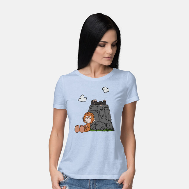 Sleeping Punch Kun-Womens-Basic-Tee-joerawks