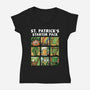 St. Patrick's Starter Pack-Womens-V-Neck-Tee-GoshWow