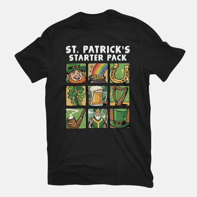 St. Patrick's Starter Pack-Womens-Fitted-Tee-GoshWow