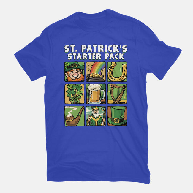 St. Patrick's Starter Pack-Womens-Fitted-Tee-GoshWow