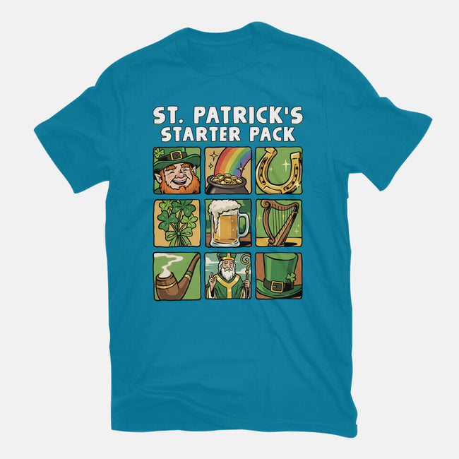 St. Patrick's Starter Pack-Womens-Fitted-Tee-GoshWow