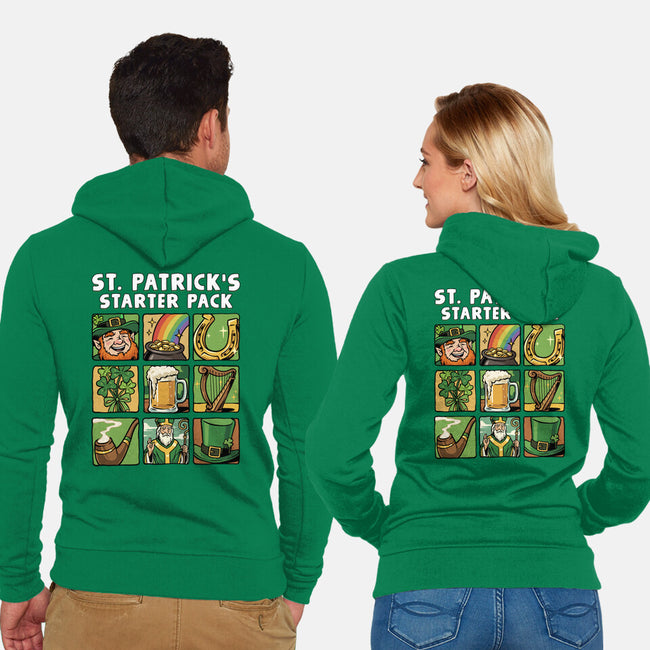 St. Patrick's Starter Pack-Unisex-Zip-Up-Sweatshirt-GoshWow