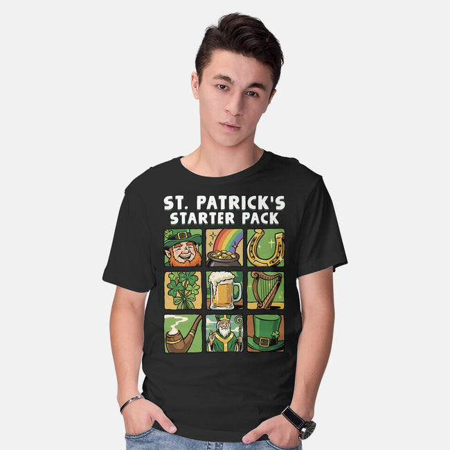 St. Patrick's Starter Pack-Mens-Basic-Tee-GoshWow