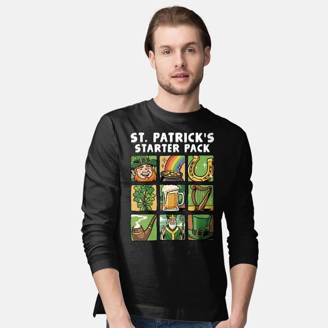 St. Patrick's Starter Pack-Mens-Long Sleeved-Tee-GoshWow