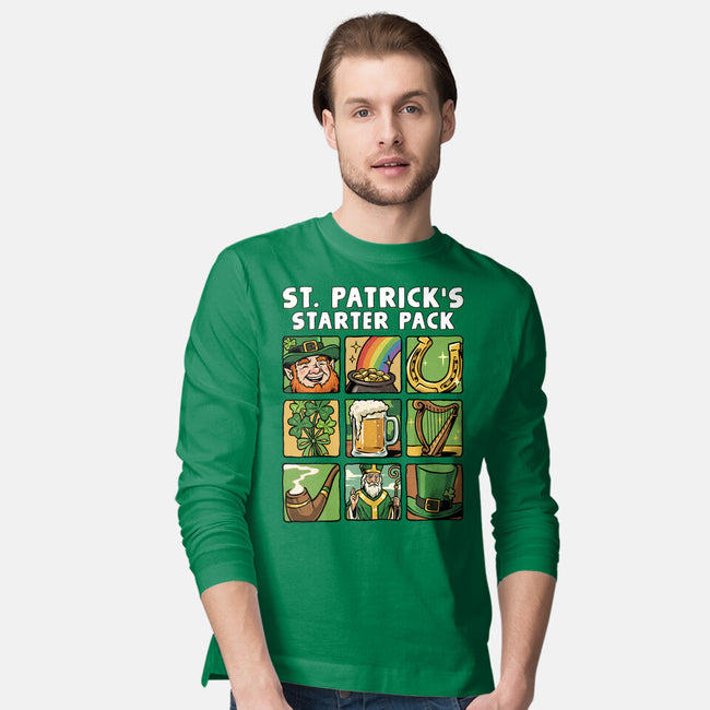 St. Patrick's Starter Pack-Mens-Long Sleeved-Tee-GoshWow