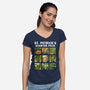 St. Patrick's Starter Pack-Womens-V-Neck-Tee-GoshWow