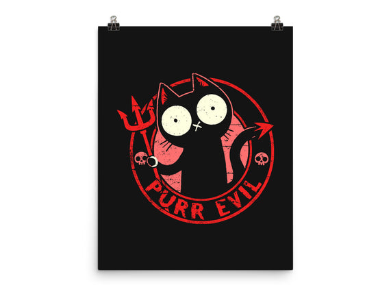 Purr Evil Cat