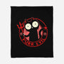 Purr Evil Cat-None-Fleece-Blanket-BridgeWalker