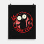 Purr Evil Cat-None-Matte-Poster-BridgeWalker