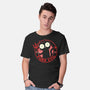 Purr Evil Cat-Mens-Basic-Tee-BridgeWalker