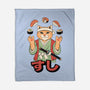 Juggling Sushi-None-Fleece-Blanket-alfbocreative