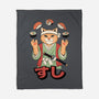 Juggling Sushi-None-Fleece-Blanket-alfbocreative