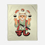 Juggling Sushi-None-Fleece-Blanket-alfbocreative