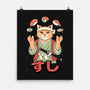 Juggling Sushi-None-Matte-Poster-alfbocreative