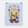 Juggling Sushi-None-Matte-Poster-alfbocreative