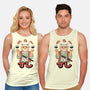 Juggling Sushi-Unisex-Basic-Tank-alfbocreative