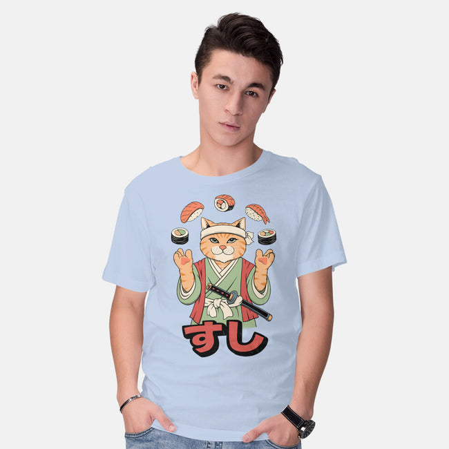 Juggling Sushi-Mens-Basic-Tee-alfbocreative