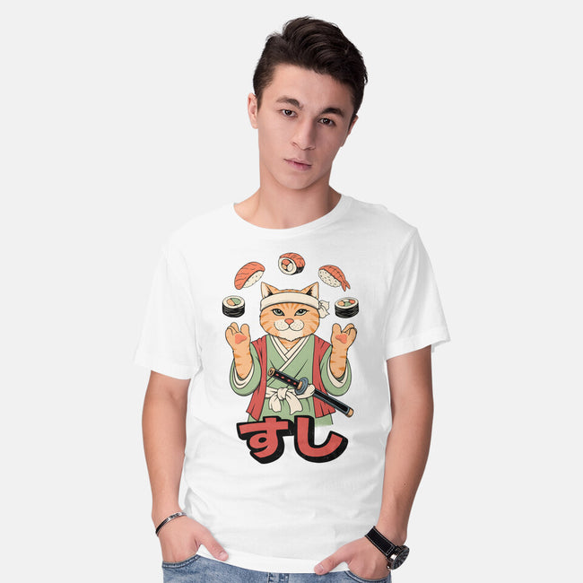 Juggling Sushi-Mens-Basic-Tee-alfbocreative