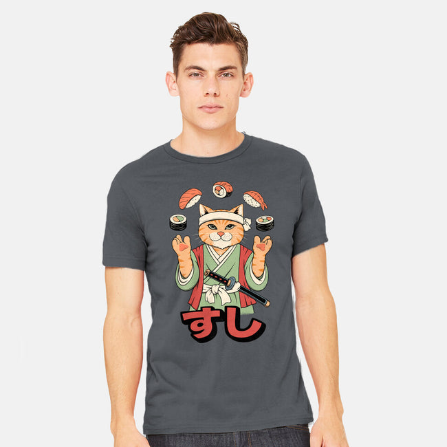 Juggling Sushi-Mens-Heavyweight-Tee-alfbocreative