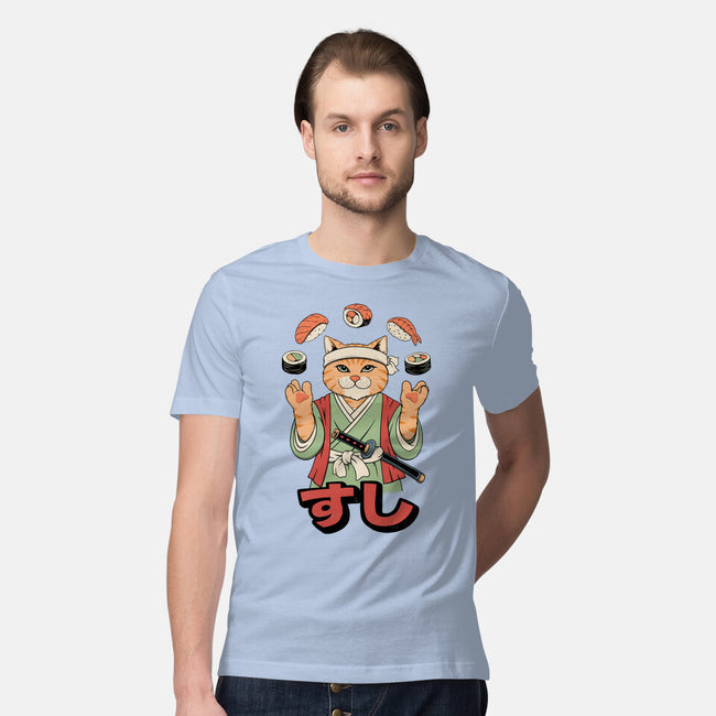 Juggling Sushi-Mens-Premium-Tee-alfbocreative