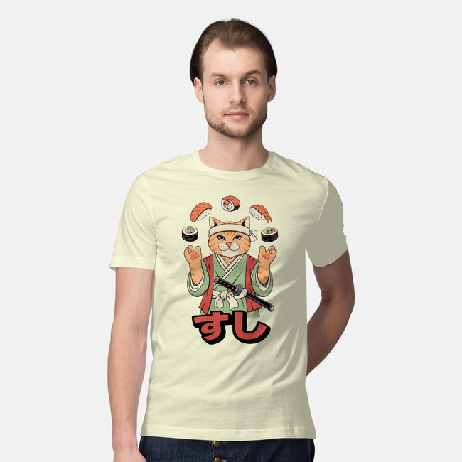 Juggling Sushi-Mens-Premium-Tee-alfbocreative