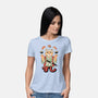 Juggling Sushi-Womens-Basic-Tee-alfbocreative