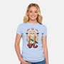 Juggling Sushi-Womens-Fitted-Tee-alfbocreative