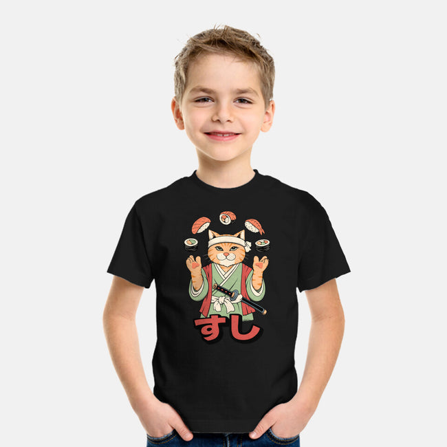 Juggling Sushi-Youth-Basic-Tee-alfbocreative