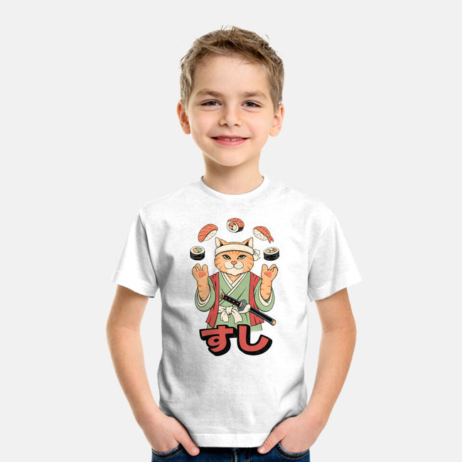 Juggling Sushi-Youth-Basic-Tee-alfbocreative