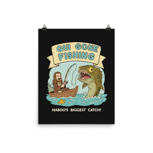 Qui Gone Fishing