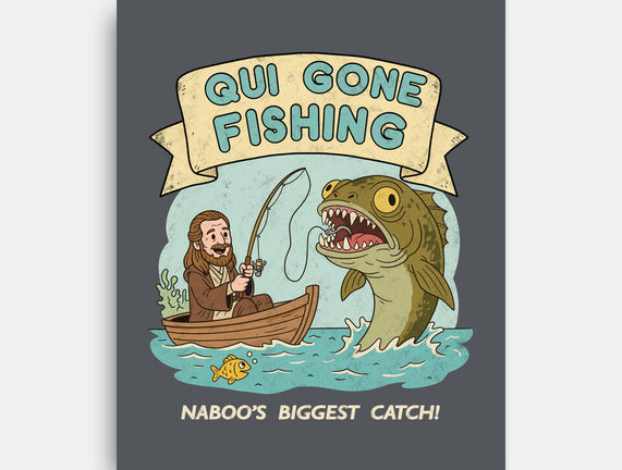 Qui Gone Fishing