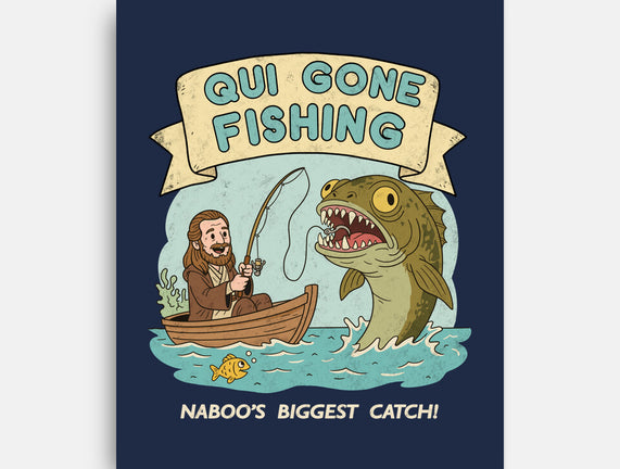 Qui Gone Fishing