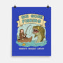 Qui Gone Fishing-None-Matte-Poster-milasneeze