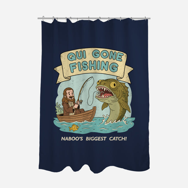 Qui Gone Fishing-None-Polyester-Shower Curtain-milasneeze