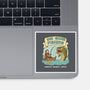 Qui Gone Fishing-None-Glossy-Sticker-milasneeze