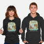 Qui Gone Fishing-Unisex-Pullover-Sweatshirt-milasneeze
